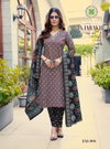 Ajarakh Vol 1 By Passion Tree Cotton Printed Kurti With Bottom Dupatta 
